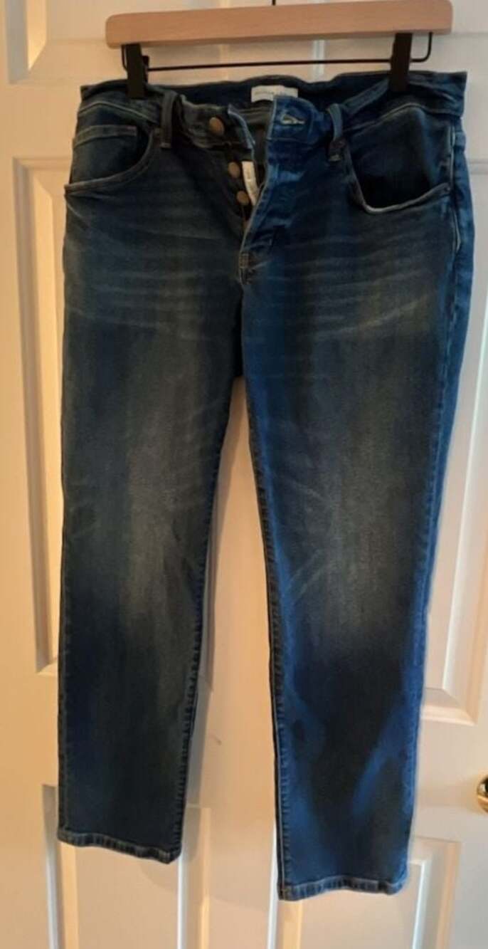 Oliver Logan Button Fly Dark Wash Denim Jeans 29
